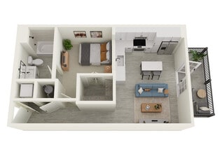 Evelyn City Lofts in Tampa, FL - Foto de edificio - Floor Plan