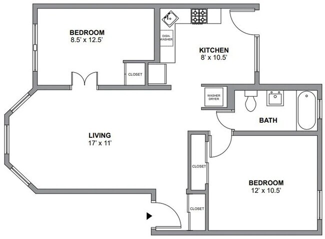 property at 632 W Stratford Pl