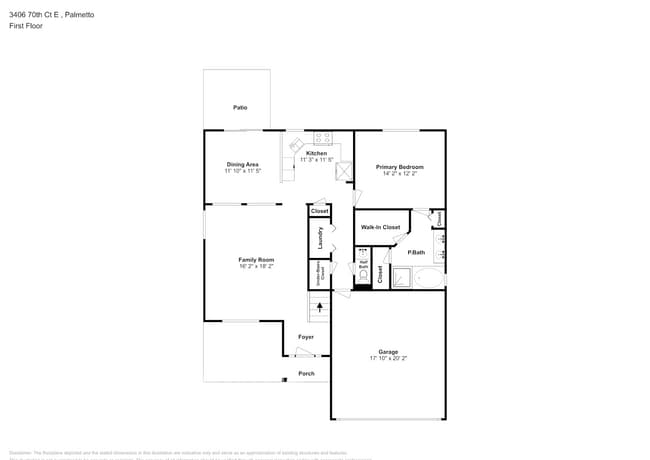 3406 70th Ct E in Palmetto, FL - Building Photo - Building Photo