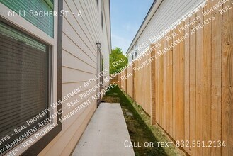 6611 Bacher St in Houston, TX - Building Photo - Building Photo