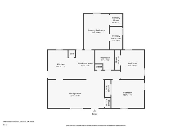 1431 Cobb Branch Dr in Decatur, GA - Building Photo - Building Photo