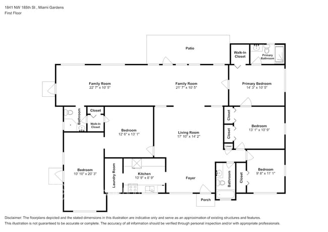 1841 NW 185th St in Miami Gardens, FL - Building Photo - Building Photo