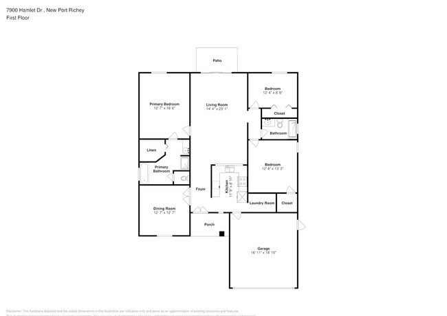 7900 Hamlet Dr in New Port Richey, FL - Building Photo - Building Photo