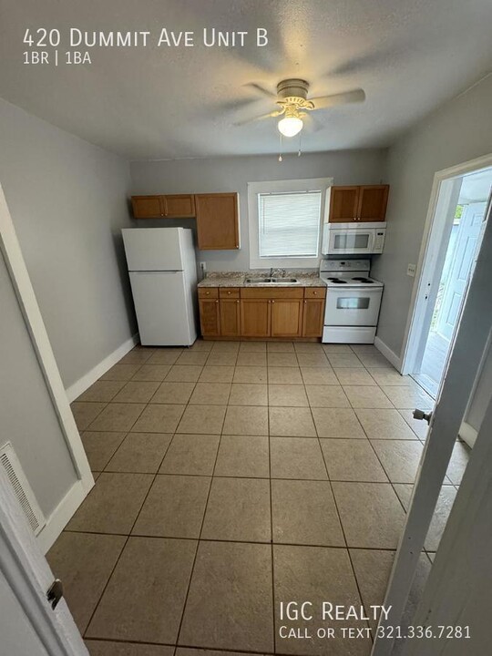 420 Dummitt Ave, Unit B in Titusville, FL - Building Photo
