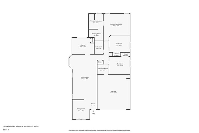 24224 W Desert Bloom St in Buckeye, AZ - Foto de edificio - Building Photo