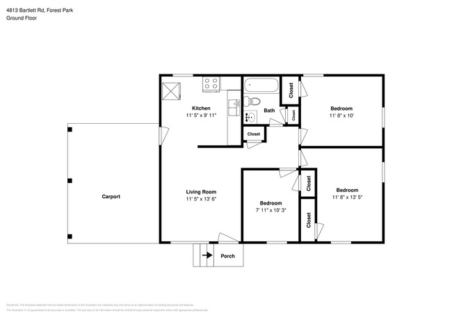 4813 Bartlett Rd in Forest Park, GA - Building Photo - Building Photo