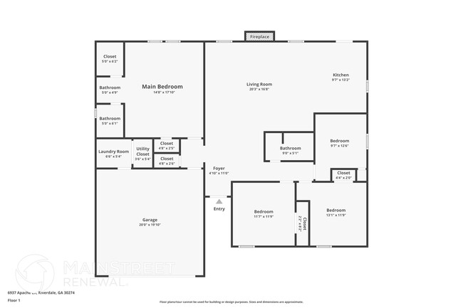 6937 Apache Ln in Riverdale, GA - Building Photo - Building Photo