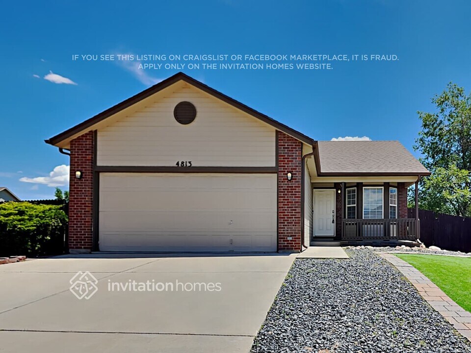 4813 Neon Way in Colorado Springs, CO - Building Photo