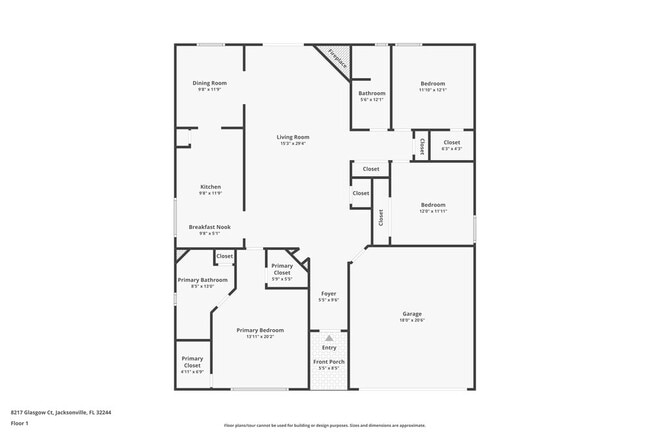 8217 Glasgow Ct in Jacksonville, FL - Building Photo - Building Photo