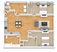 East High Lofts in Sioux City, IA - Foto de edificio - Floor Plan