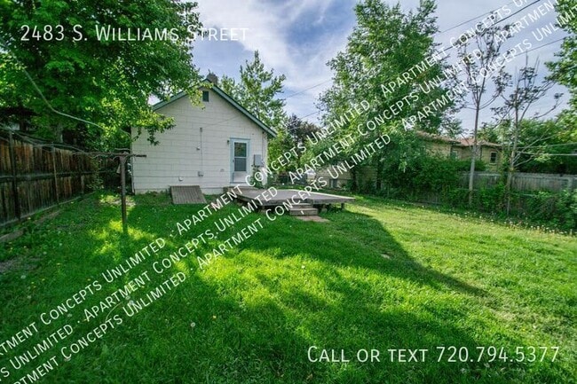 2483 S Williams St in Denver, CO - Building Photo - Building Photo