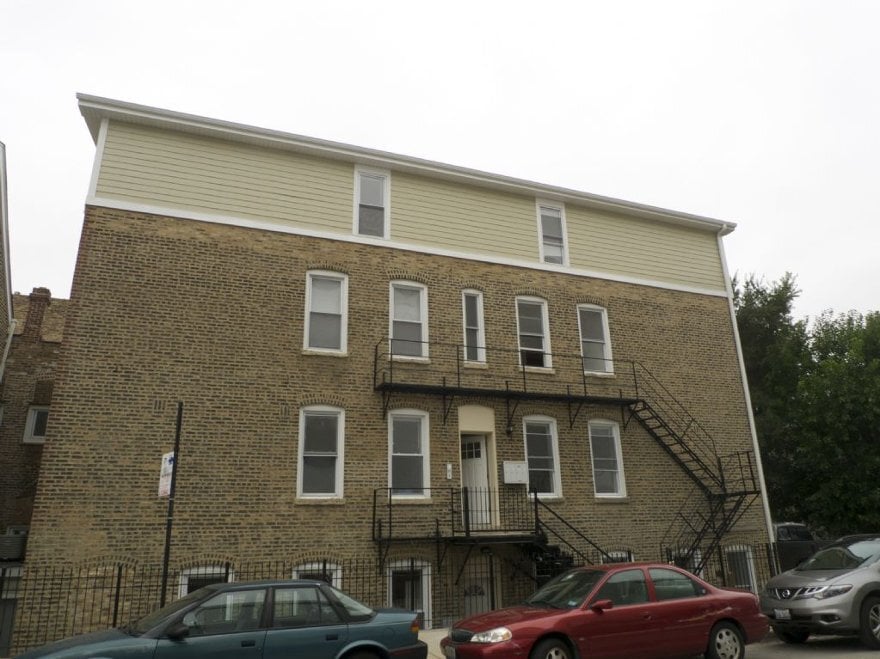 1608 N Bosworth Ave, Unit G in Chicago, IL - Foto de edificio