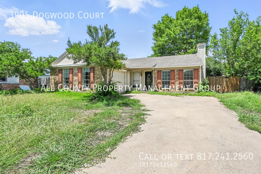 3905 Dogwood Ct in Fort Worth, TX - Foto de edificio