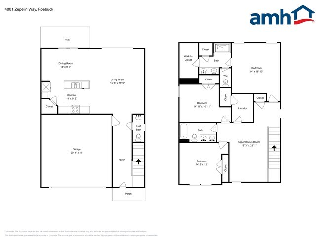 4001 Zepelin Wy in Roebuck, SC - Foto de edificio - Building Photo