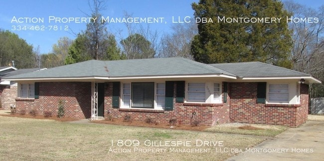 property at 1809 Gillespie Dr