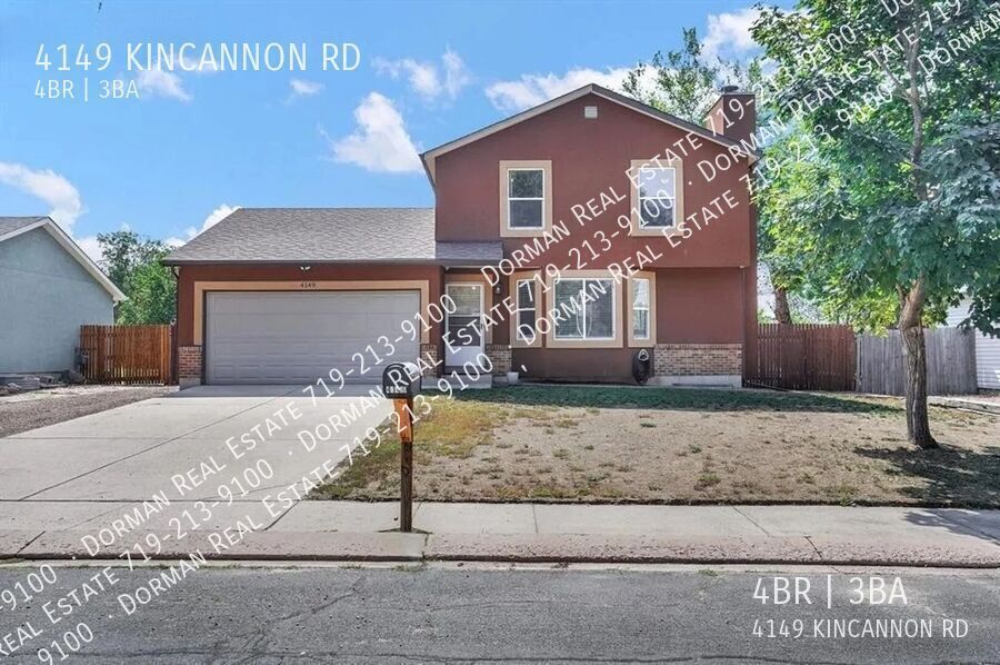 4149 Kincannon Rd in Colorado Springs, CO - Building Photo