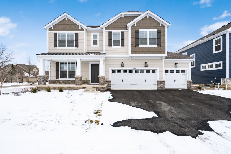 7088 Gorden Dr in Dublin, OH - Foto de edificio