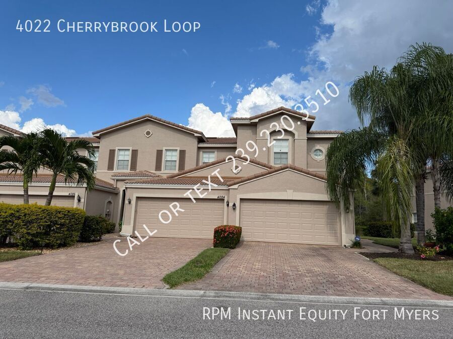 4022 Cherrybrook Loop in Ft. Myers, FL - Building Photo