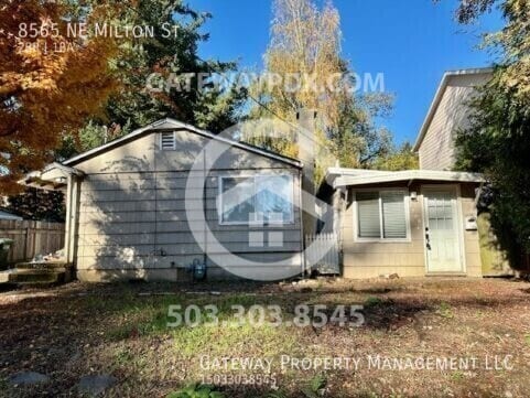 property at 8565 NE Milton St