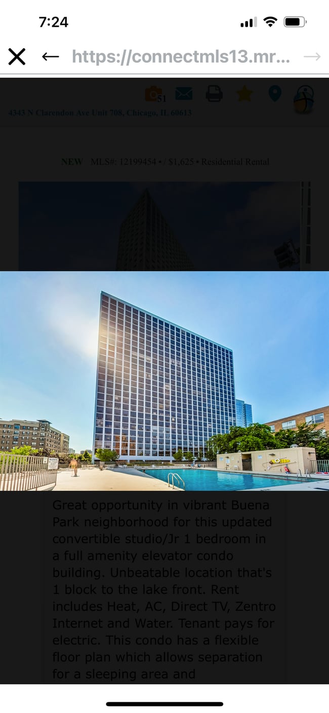 property at 4343 N Clarendon Ave