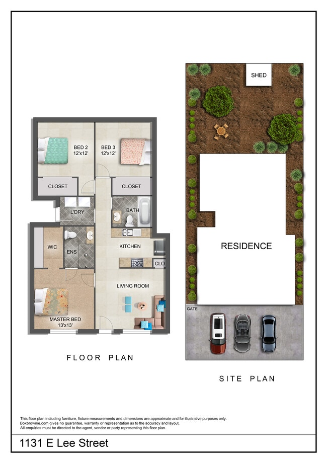 property at 1131 E Lee St