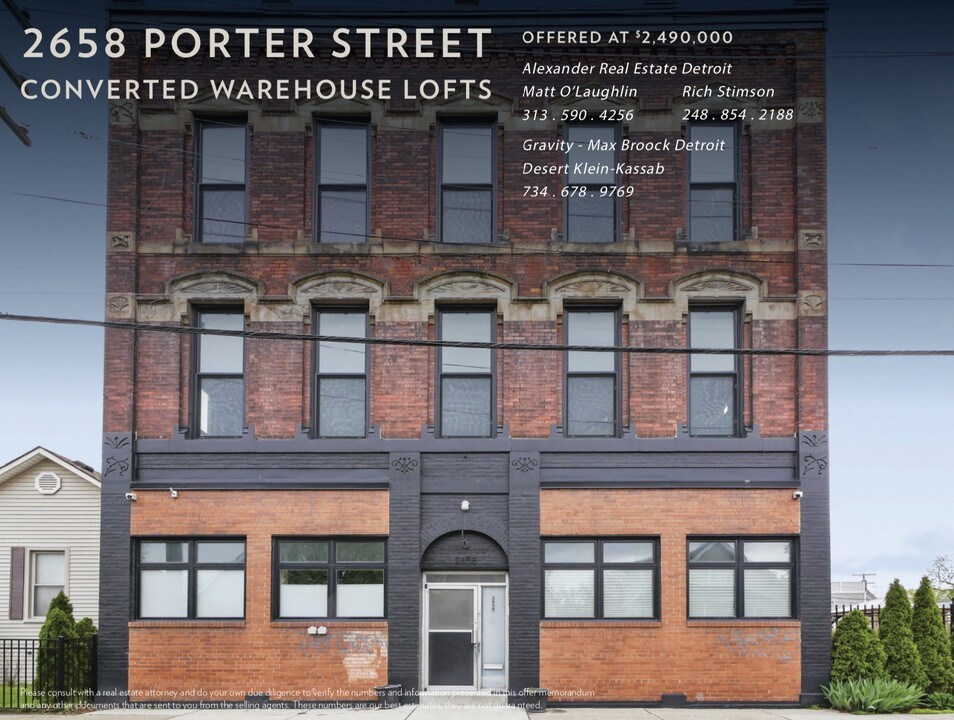 2658 Porter St in Detroit, MI - Building Photo