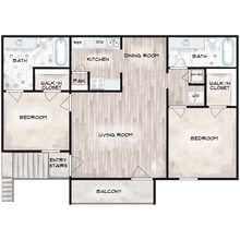 Shiloh Creek Apartments in Russellville, AR - Building Photo - Floor Plan