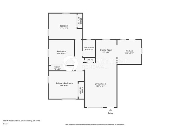 property at 4921 N Woodward Ave