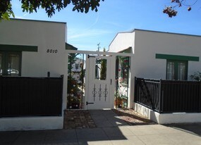 8010 Norton Ave in West Hollywood, CA - Building Photo