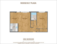 Roosevelt Plaza in Washington, DC - Foto de edificio - Floor Plan