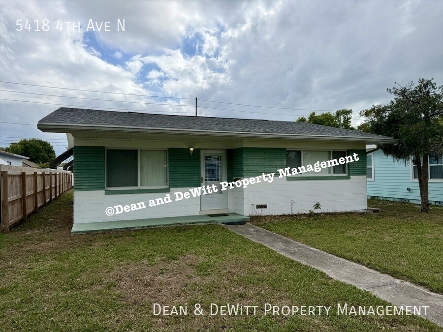 5418 4th Ave N in St. Petersburg, FL - Building Photo