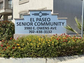 El Paseo Senior Apartments in Las Vegas, NV - Building Photo