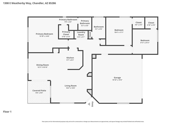 1308 E Weatherby Way in Chandler, AZ - Building Photo - Building Photo