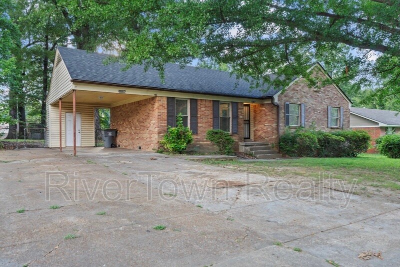 4867 Haleville Rd in Memphis, TN - Foto de edificio