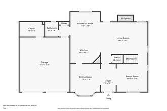 3862 St George Terrace SW in Hiram, GA - Foto de edificio - Building Photo