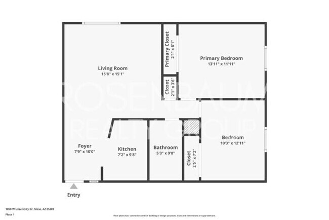 1050 W University Dr in Mesa, AZ - Foto de edificio - Building Photo