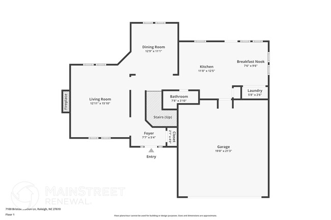 property at 7100 Bristoe Station Ln