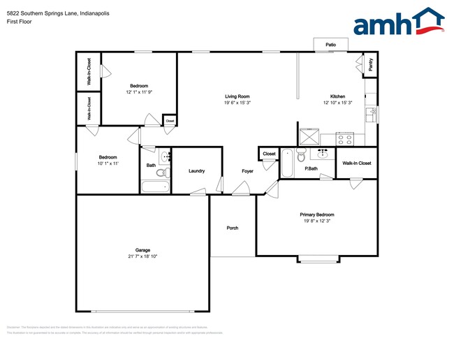 5822 Southern Springs Ln in Indianapolis, IN - Building Photo - Building Photo