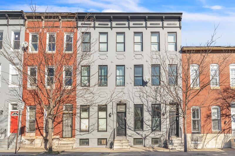 1206 1/2 McCulloh St in Baltimore, MD - Building Photo