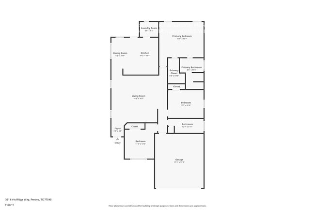 3611 Iris Ridge Way in Fresno, TX - Foto de edificio - Building Photo