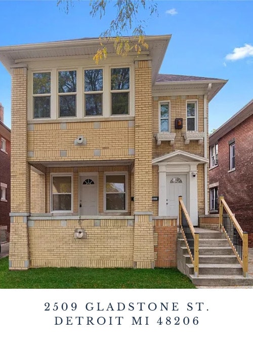 2509 Gladstone St in Detroit, MI - Building Photo