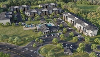 Blue Sky Landing in College Park, GA - Building Photo