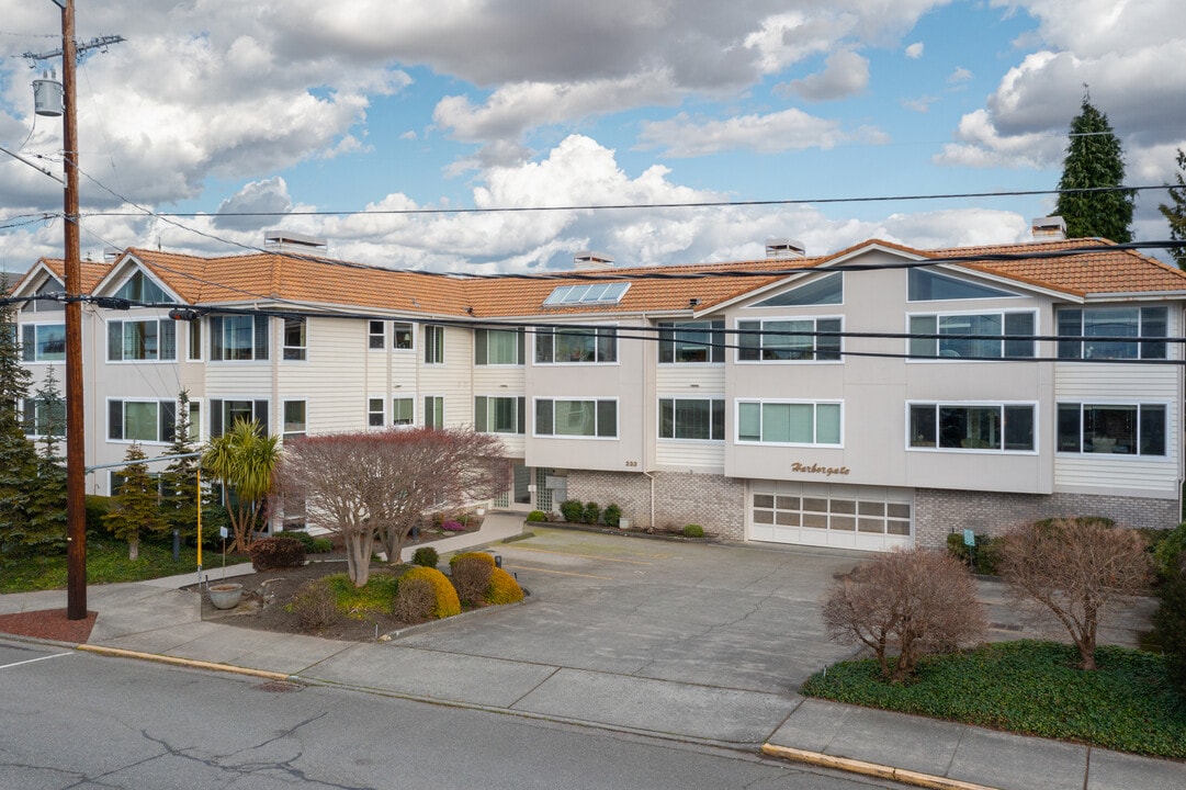 Harborgate in Edmonds, WA - Foto de edificio