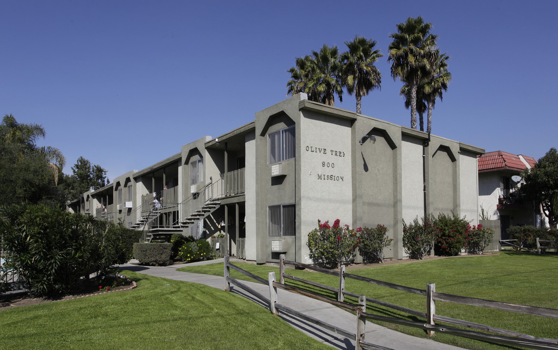 Olive Tree Apartments in Escondido, CA - Building Photo