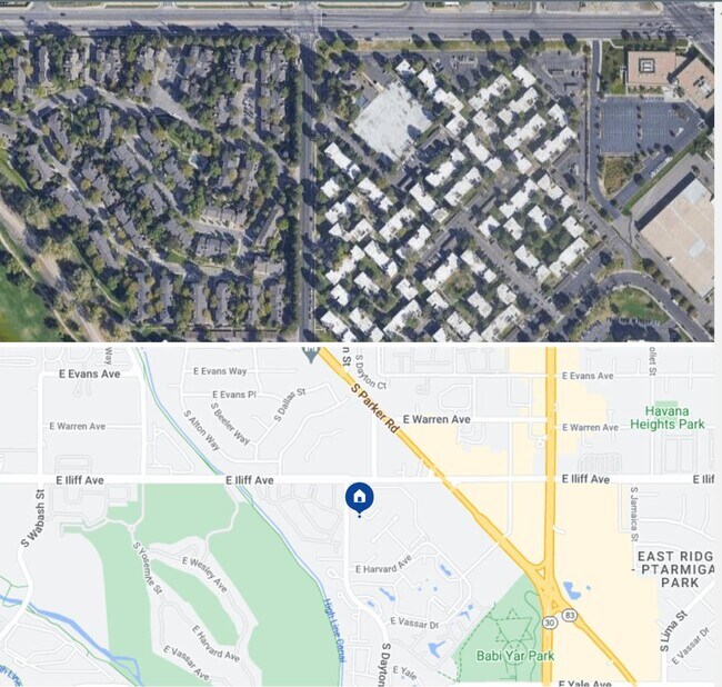 property at 9700 E Iliff Ave