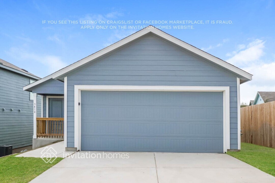 3418 Rodgers Hl in San Antonio, TX - Building Photo