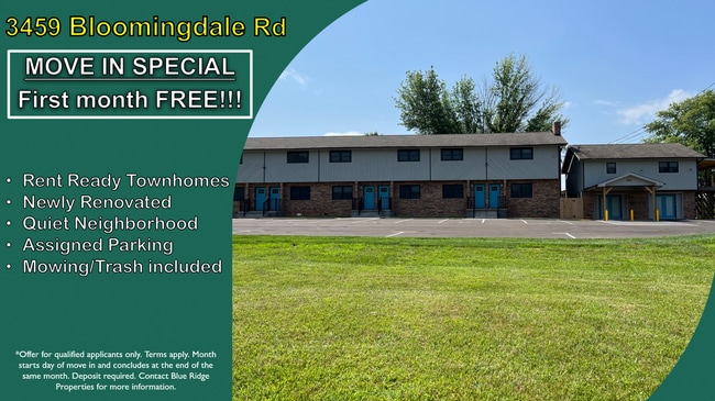 property at 3459 Bloomingdale Rd