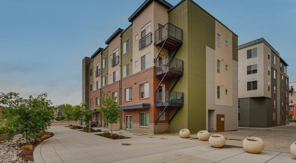 Mason Street Flats in Fort Collins, CO - Foto de edificio