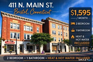 411 N Main St in Bristol, CT - Building Photo