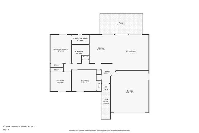 8223 W Hazelwood St in Phoenix, AZ - Foto de edificio - Building Photo